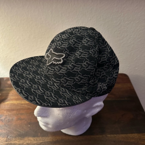 Fox wool hat size 7.5‎ black/ gray - Picture 1 of 6